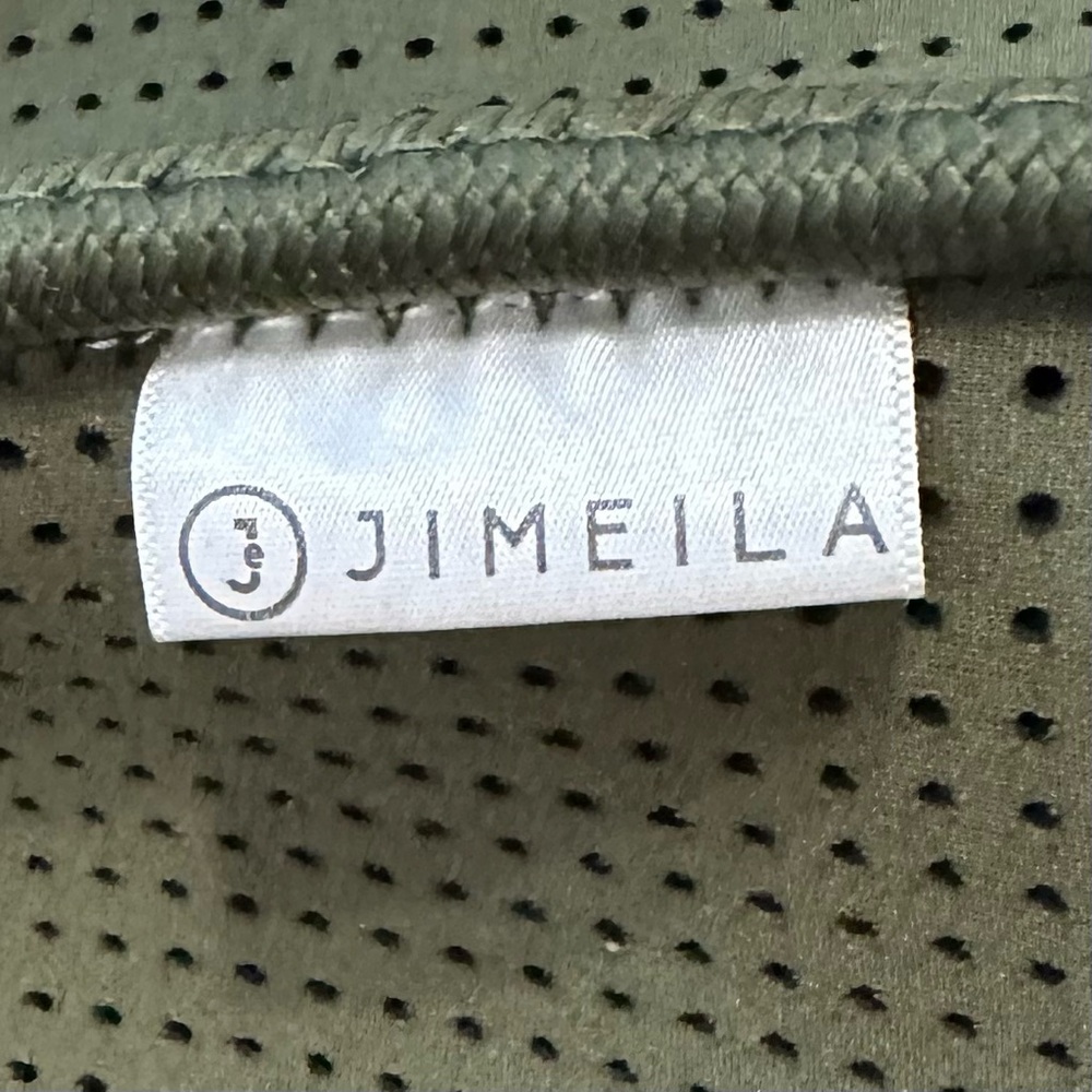 Anthropology‎ Jimeila Everywhere Green Bucket Bag Tote Athletic Vacation Travel - Picture 10 of 12